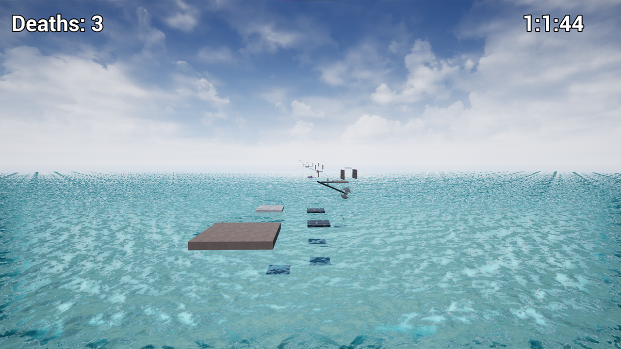 The start of a level